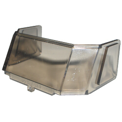 Glass for Windscreen 4 x 6 x 4 Cab with Hinge - Trans-Brown