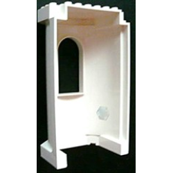 Belville Wall, Tower with Window with Snowflake Pattern on Inside (Sticker) - Set 7581