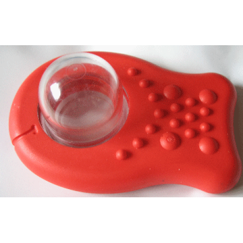 Деталь LEGO 31632cx1 Primo Raft Small Fish-Shaped with Raised Trans-Clear Plastic Bubble