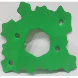 Foam Scala Bush 11 x 9 with Cutout and 4 Holes Foam Scala Bush 11 x 9 with Cutout and 4 Holes
