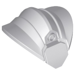 Large Figure Armor, Shoulder - 2 x 4 Brick Base with Curved Ends and Side Studs