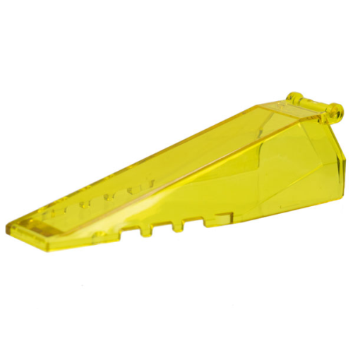 Деталь LEGO 98878 Windscreen 10 x 4 x 2 with Bar Handle - Trans-Yellow