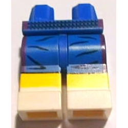 Hips and White Legs with Wrinkles and Yellow Stripe Pattern Hips and White Legs with Wrinkles and Yellow Stripe Pattern