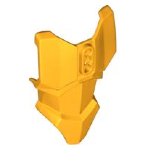 Деталь LEGO 90652 Large Figure Torso Armor with 2 Chest Holes - Bright Light Orange