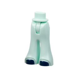 Mini Doll Hips and Trousers Bell-Bottoms with Dark Blue Shoes Pattern - Thin Hinge Mini Doll Hips and Trousers Bell-Bottoms with Dark Blue Shoes Pattern - Thin Hinge