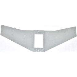 Wing Plate 20 x 56 x 2/3 with 6 x 10 Cutout and 4 Holes