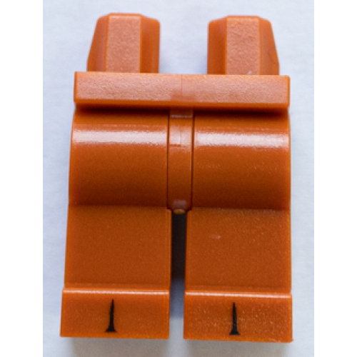 Деталь LEGO 970c00pb1203 Hips and Legs with Black Gaps Between 4 Toes Pattern