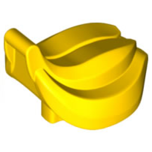 Деталь LEGO 53897 Duplo Bananas - Smooth Handle, Indented Base