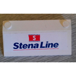 Slope 33 3 x 6 with Inner Walls with Stena Line Ferry Pattern (Sticker) - Set 2998 Slope 33 3 x 6 with Inner Walls with Stena Line Ferry Pattern (Sticker) - Set 2998