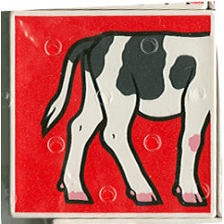 Duplo, Tile 2 x 2 x 1 with Cow Mosaic Picture 07 Pattern Duplo, Tile 2 x 2 x 1 with Cow Mosaic Picture 07 Pattern