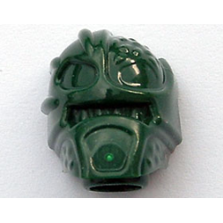 Minifigure, Head, Modified Bionicle Inika Toa Kongu Plain Minifigure, Head, Modified Bionicle Inika Toa Kongu Plain