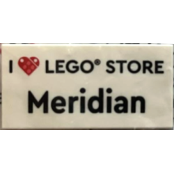 Tile 2 x 4 with 'I Heart LEGO STORE Meridian' Pattern Tile 2 x 4 with 'I Heart LEGO STORE Meridian' Pattern