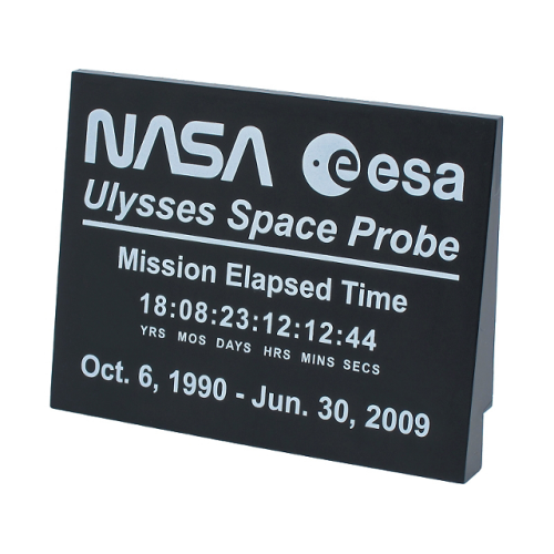 Деталь LEGO 4515pb067 Slope 10 6 x 8 with NASA Ulysses Space Probe Pattern