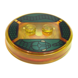 Dimensions Toy Tag 4 x 4 x 2/3 with 2 Studs and Trans-Orange Bottom with Black Snake with White Eyes on Dark Green Background Pattern (Lord Voldemort) Dimensions Toy Tag 4 x 4 x 2/3 with 2 Studs and Trans-Orange Bottom with Black Snake with White Eyes on Dark Green Background Pattern (Lord Voldemort)