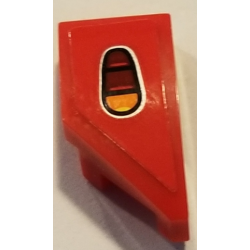 Wedge 2 x 1 x 2/3 Right with Taillight Pattern (Sticker) - Set 75894