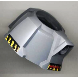 Air Blast Launcher Base (Racers) with Black and Yellow Danger Stripes on Both Sides and Red 'AIR BLAST!' Pattern (Stickers) - Set 7968 Air Blast Launcher Base (Racers) with Black and Yellow Danger Stripes on Both Sides and Red 'AIR BLAST!' Pattern (Stickers) - Set 7968