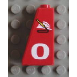 Slope 75 2 x 1 x 3 with Firefighter Logo and 0 Pattern Right (Sticker) - Set 8280 Slope 75 2 x 1 x 3 with Firefighter Logo and 0 Pattern Right (Sticker) - Set 8280