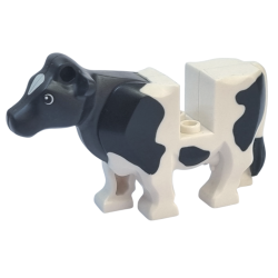 Cow Body with Black Spots Pattern Cow Body with Black Spots Pattern