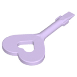 Tile Remover Key with Heart and Screwdriver Ends - Lavender Tile Remover Key with Heart and Screwdriver Ends - Lavender