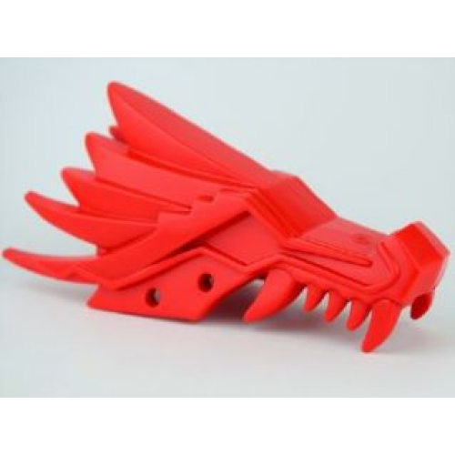 Деталь LEGO 93070 Dragon Head (Ninjago) Jaw Upper