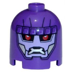 Brick, Round 2 x 2 x 1 2/3 Dome Top with Sentinel Face Pattern