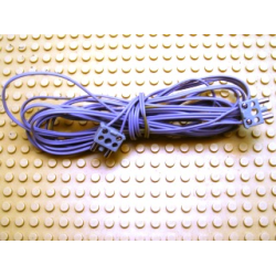 Electric, Wire 12V / 4.5V with two Variable Color 2-prong connectors, 375 Studs (3m) Long -- list under connector color - Light Gray