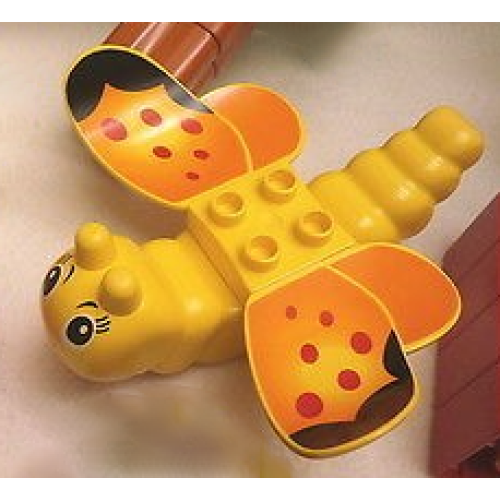 Деталь LEGO 31227pb02c01 Duplo Butterfly