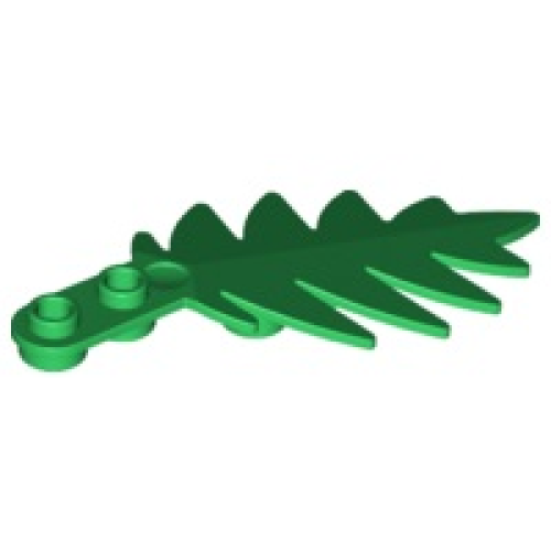 Деталь LEGO 6148 Plant, Tree Palm Leaf Small 8 x 3 - Green