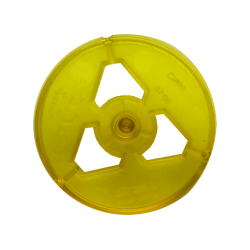 Throwing Disk, Bionicle with Triangular Cutouts Throwing Disk, Bionicle with Triangular Cutouts