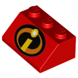 Slope 45 2 x 3 with Incredibles Symbol Pattern