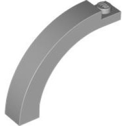 Arch 1 x 5 x 3 1/3 Curved Top