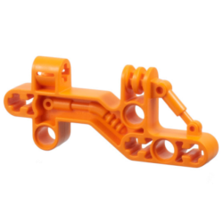 Bionicle Bohrok Shoulder, Liftarm 1 x 3 x 7 - Orange