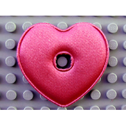 Clikits, Icon Accent Cloth Puffy Heart 5 x 5 Clikits, Icon Accent Cloth Puffy Heart 5 x 5