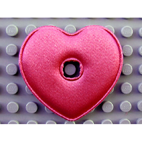 Деталь LEGO 47012 Clikits, Icon Accent Cloth Puffy Heart 5 x 5