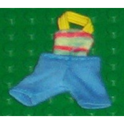 Scala, Clothes Baby Overalls Striped Top, Blue Legs