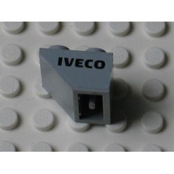Slope, Inverted 45 2 x 2 with Flat Bottom Pin with Black 'IVECO' Pattern Model Right Side (Sticker) - Set 8654