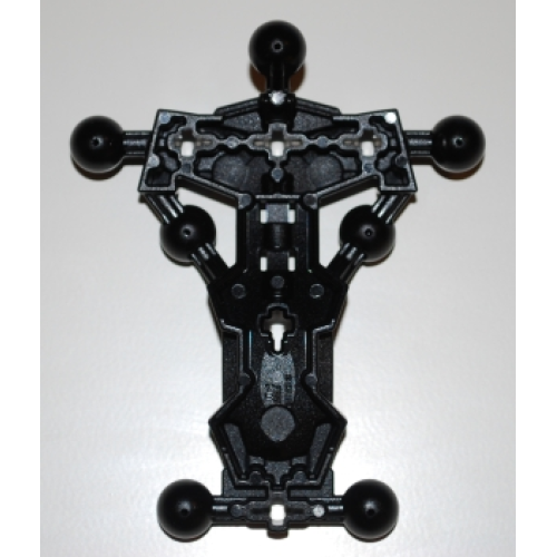 Деталь LEGO 87838 Large Figure Torso Skeletal with 7 Ball Joint (Ben 10)