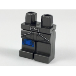 Hips and Legs with Bottom of Breastplate with Silver Edge, Blue Patch on Right Pattern Hips and Legs with Bottom of Breastplate with Silver Edge, Blue Patch on Right Pattern