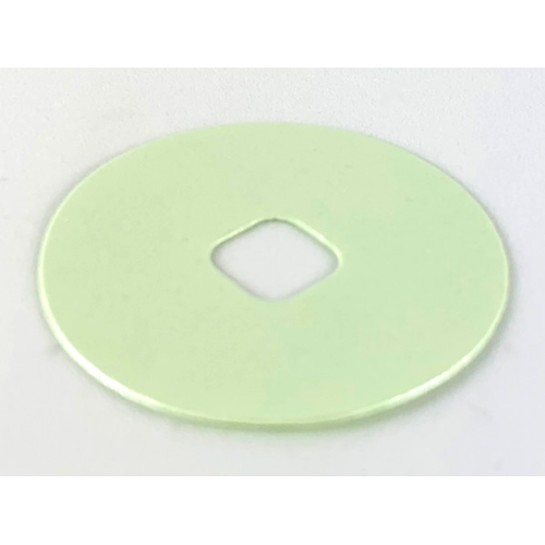 Деталь LEGO 51461 Clikits, Icon Accent Foam Paper Circle 3 7/8 x 3 7/8 with Pearlescent Surface