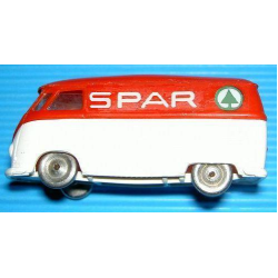 HO Scale, VW Van with White Base and White 'SPAR' Pattern