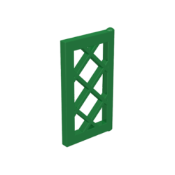 Pane for Window 1 x 2 x 3 Lattice - Green Pane for Window 1 x 2 x 3 Lattice - Green