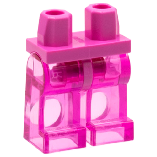 Деталь LEGO 970c50 Hips and Trans-Dark Pink Legs