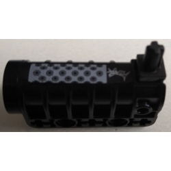 Projectile Launcher, Cannon, Flat Bottom with Heat Shield Pattern (Sticker) - Set 5979 Projectile Launcher, Cannon, Flat Bottom with Heat Shield Pattern (Sticker) - Set 5979