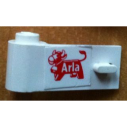 Door 1 x 3 x 1 Left with Arla Dairy Logo Pattern (Sticker) - Set 1581-2