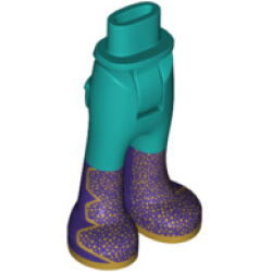 Mini Doll Hips and Trousers with Back Pockets with Dark Purple Boots with Gold Speckles and Soles Pattern - Thick Hinge Mini Doll Hips and Trousers with Back Pockets with Dark Purple Boots with Gold Speckles and Soles Pattern - Thick Hinge