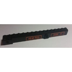 Crane Arm Outside, Wide with Pin Hole at Mid-Point with '32-T' and '4210' Pattern on Both Sides (Stickers) - Set 4210 Crane Arm Outside, Wide with Pin Hole at Mid-Point with '32-T' and '4210' Pattern on Both Sides (Stickers) - Set 4210