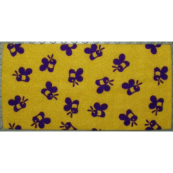 Duplo, Cloth 4 x 8 with Purple Bee Pattern Duplo, Cloth 4 x 8 with Purple Bee Pattern