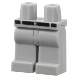 Hips and Legs with Black Belt, Silver Buckle, and 2 Narrow Belt Loops Pattern Hips and Legs with Black Belt, Silver Buckle, and 2 Narrow Belt Loops Pattern