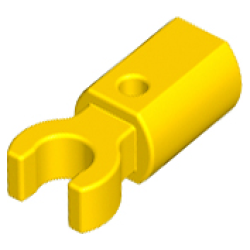 Bar Holder with Clip - Yellow