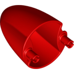 Windscreen 4 x 4 x 5 Cone with Pins - Trans-Clear Windscreen 4 x 4 x 5 Cone with Pins - Trans-Clear